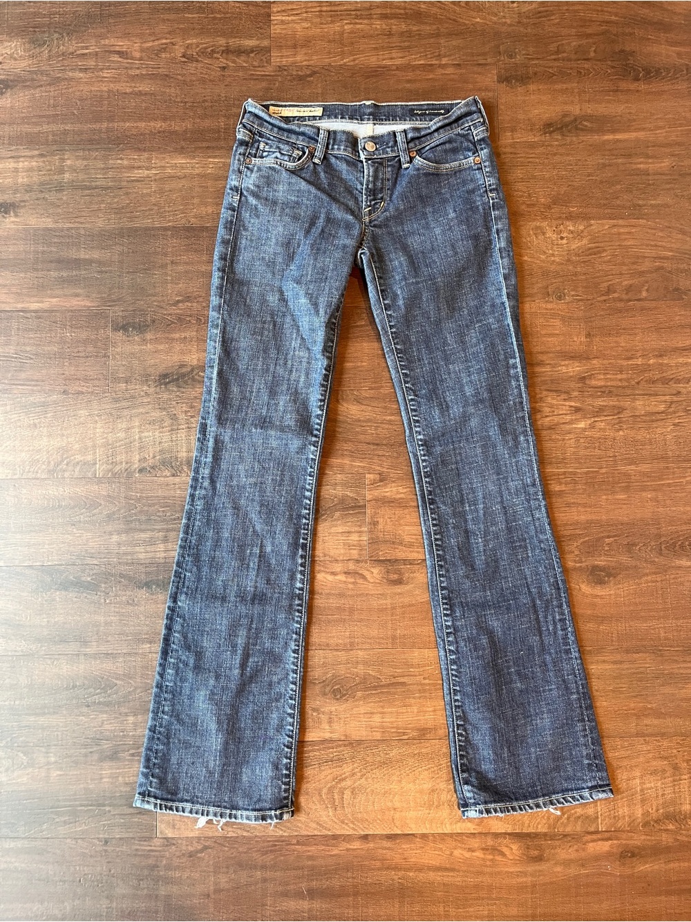 Citizens of Humanity Crochet h 234 Low Waist Bootcut Jeans Women 27 Y2K